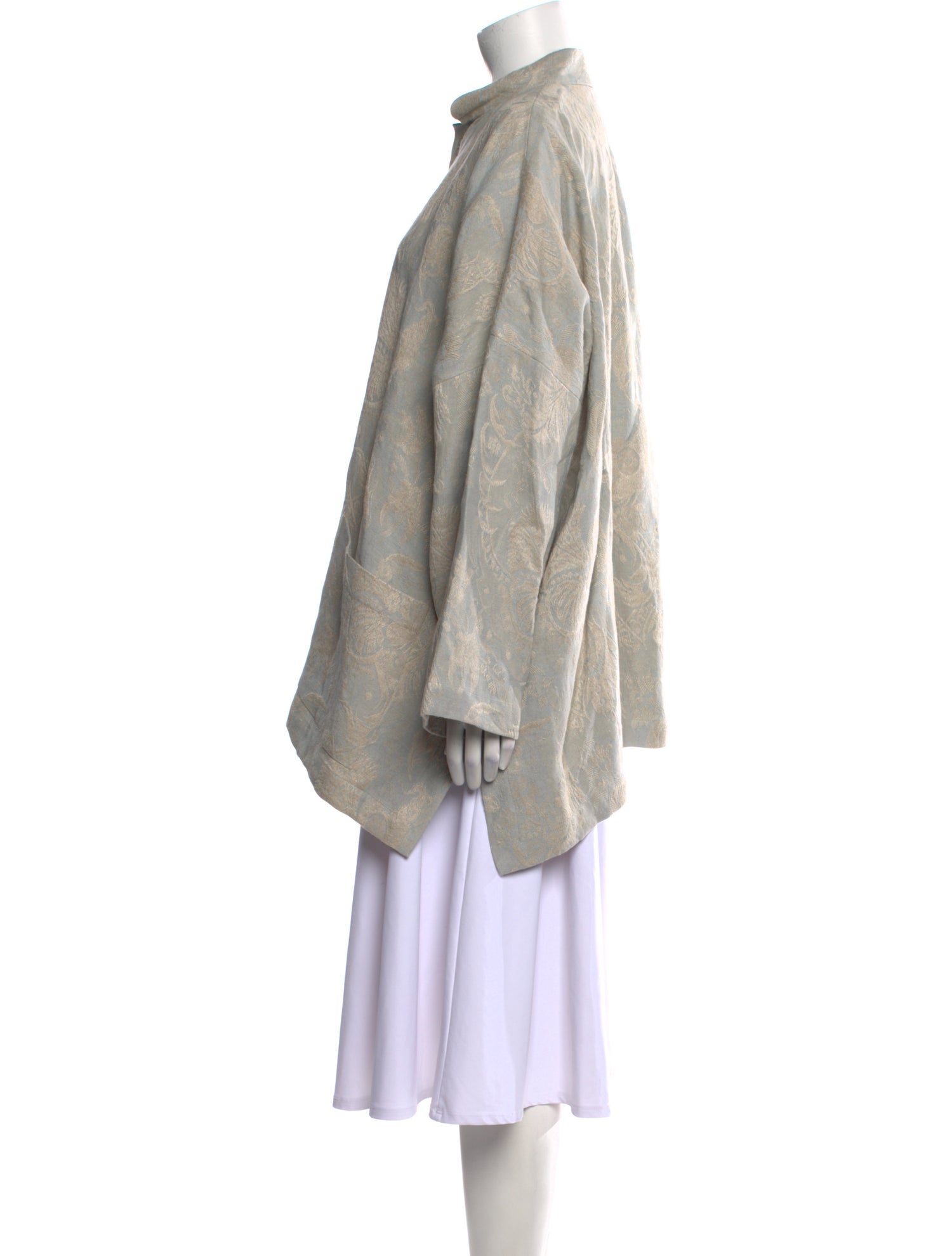 Eskandar Jacquard Printed Tunic